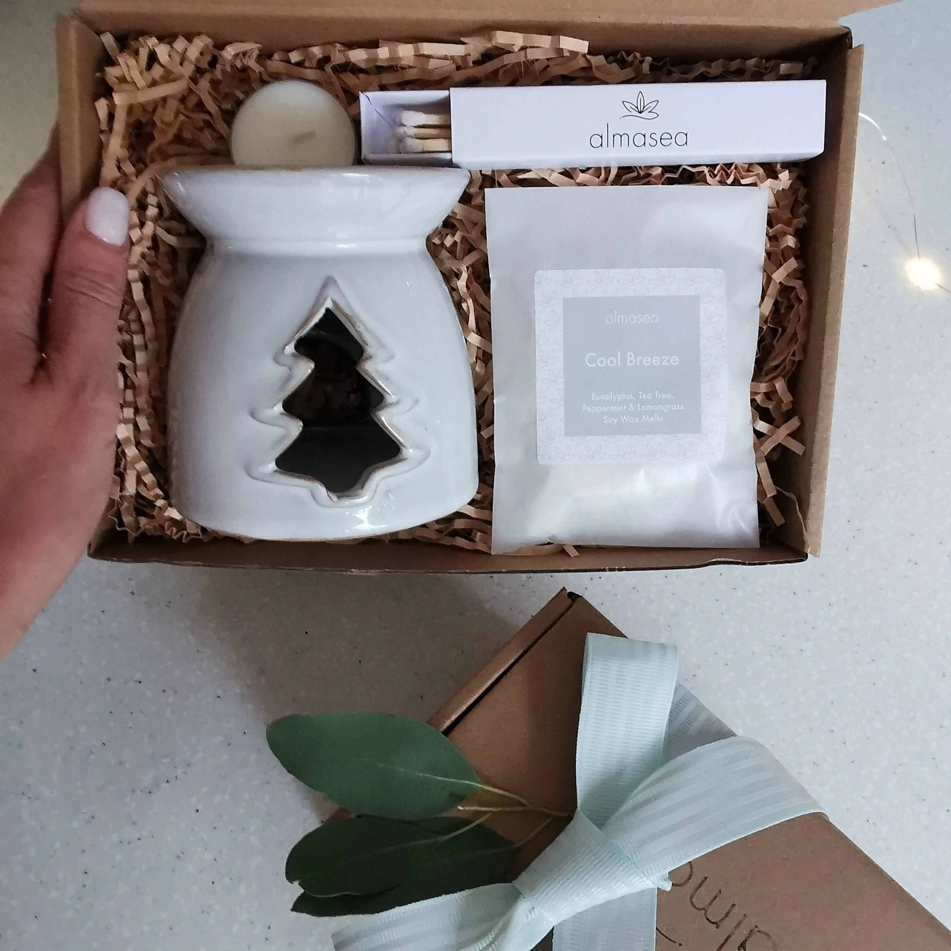 Angel Tree Wax Burner Gift Set Almasea