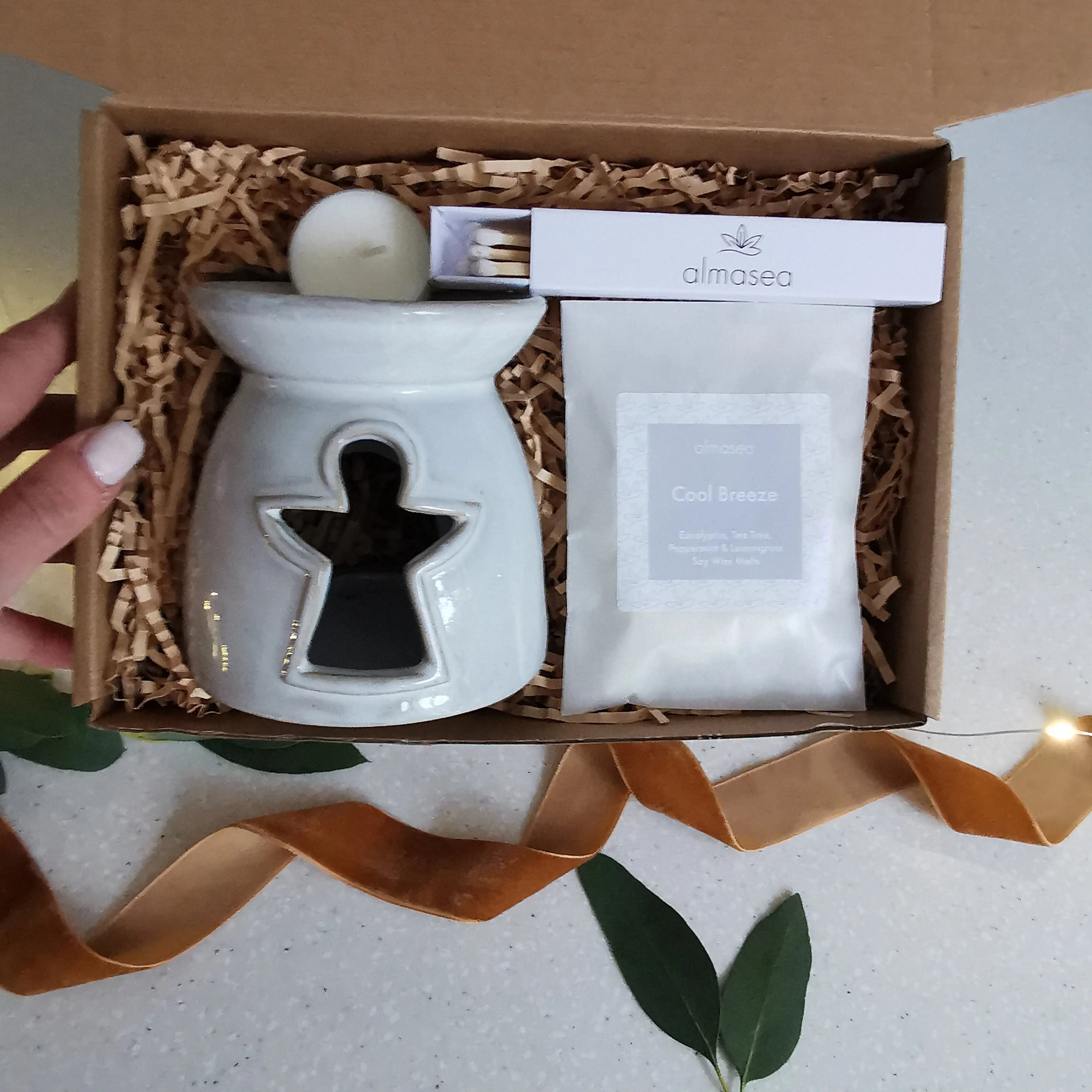 Angel Tree Wax Burner Gift Set Almasea