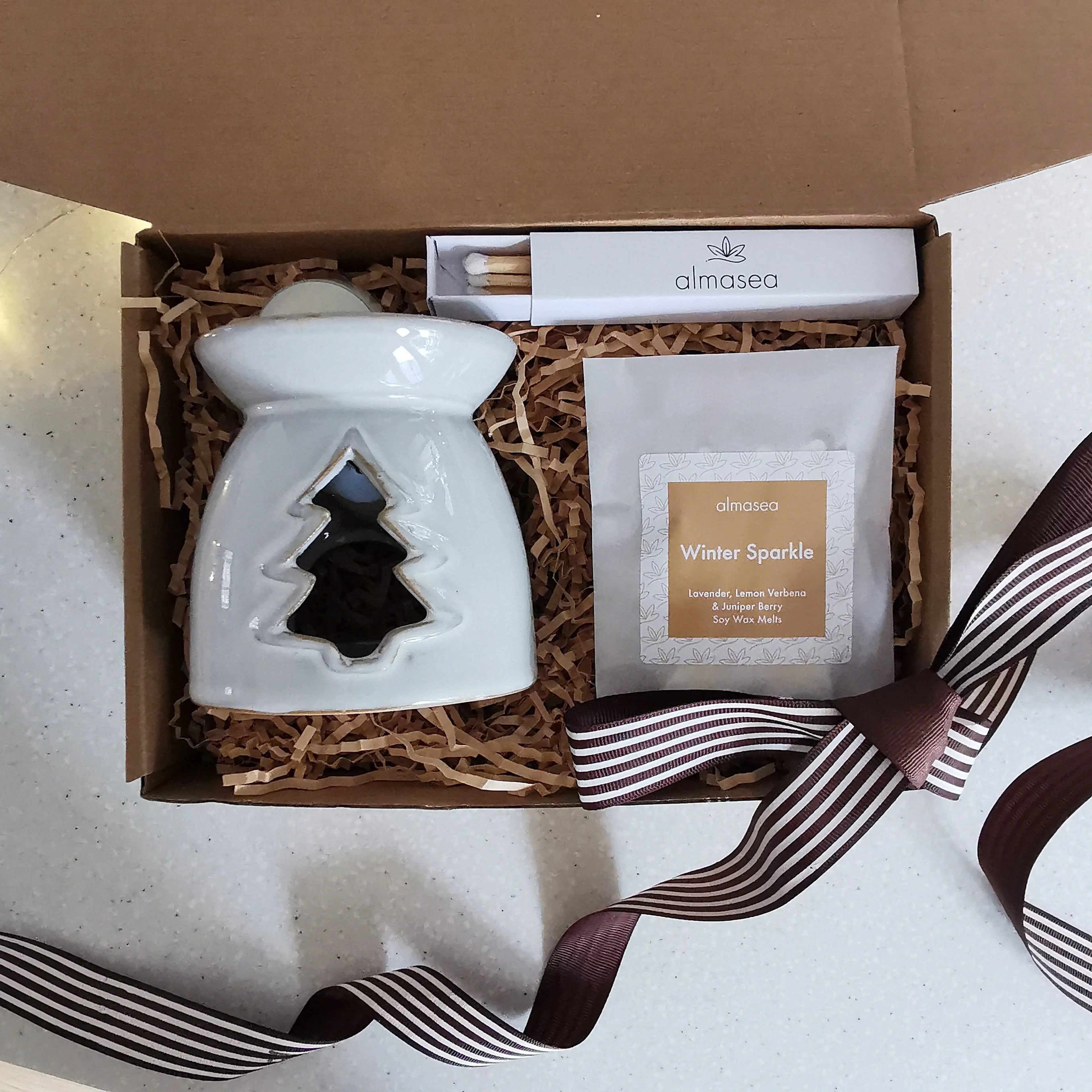 Angel Tree Wax Burner Gift Set Almasea