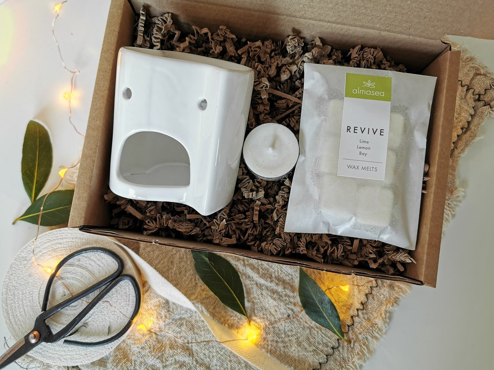 Wax Burner & Soy Melts Gift Box
