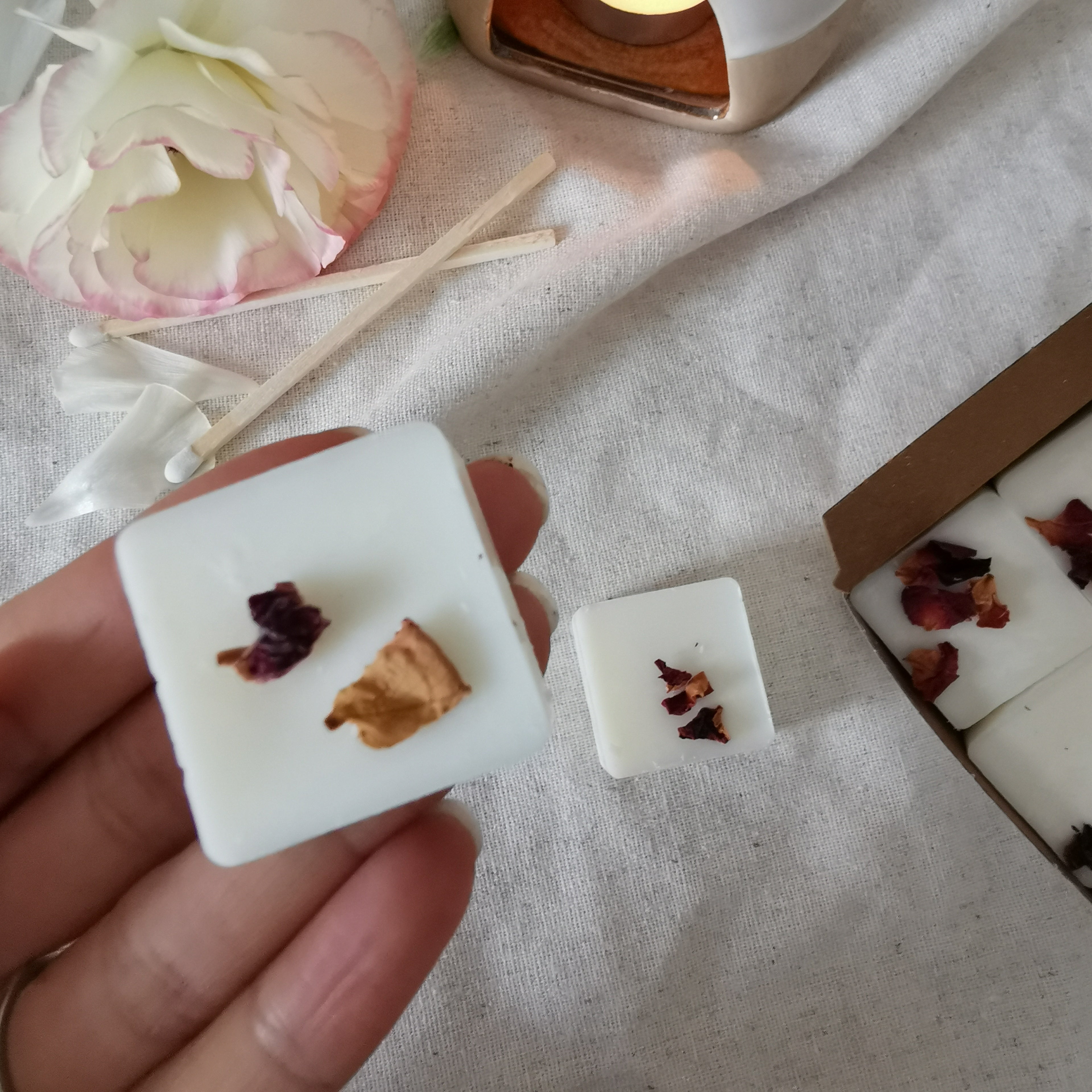 Peony Luxury Hand poured Soy Wax Melts