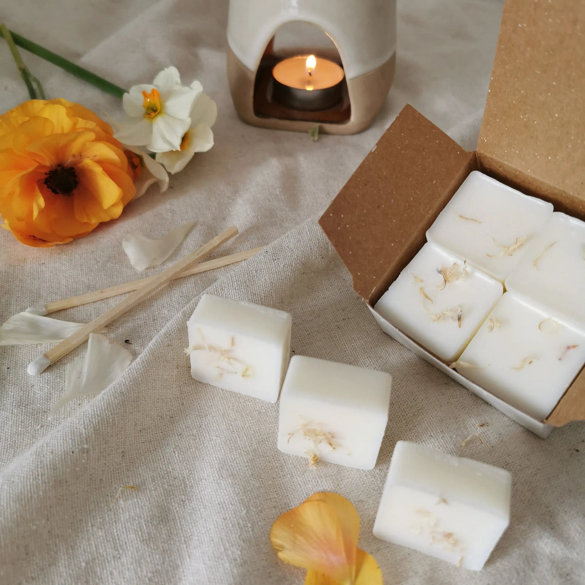 Neroli & Bergamot Wax Melts – Luxury Scent   Handcrafted Sustainable Living  Almasea