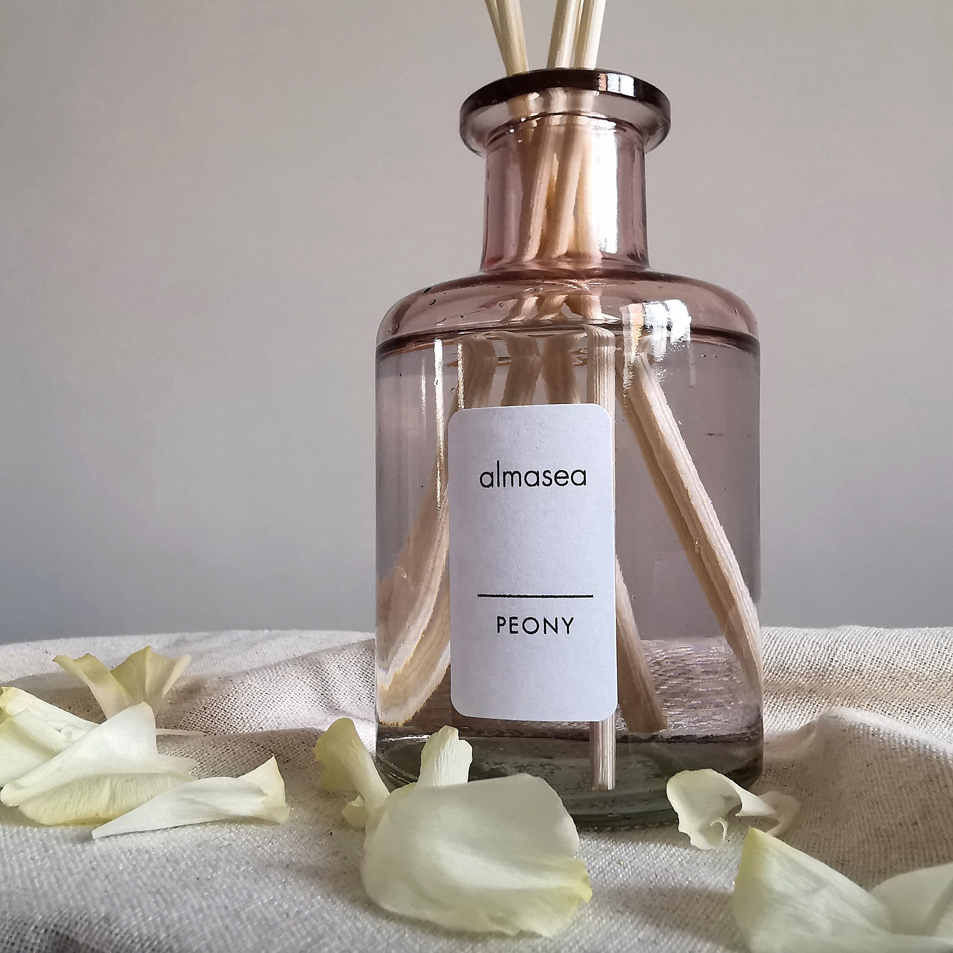 Peony Luxury Reed Diffuser 200ml with Essential Oils