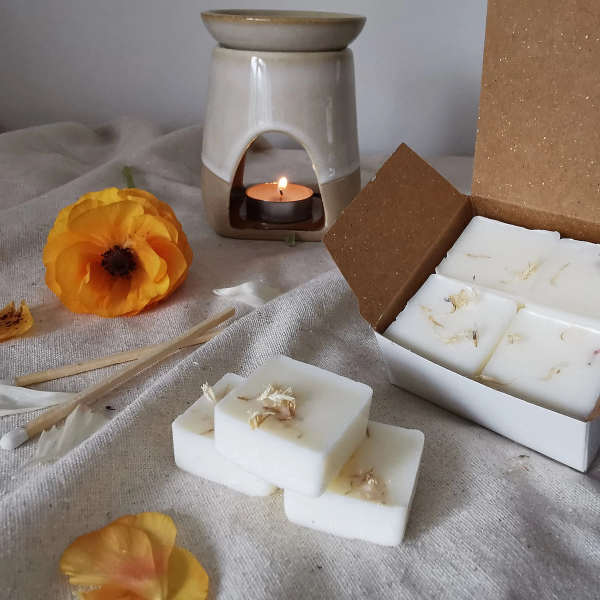 Neroli & Bergamot Wax Melts – Luxury Scent   Handcrafted Sustainable Living  Almasea