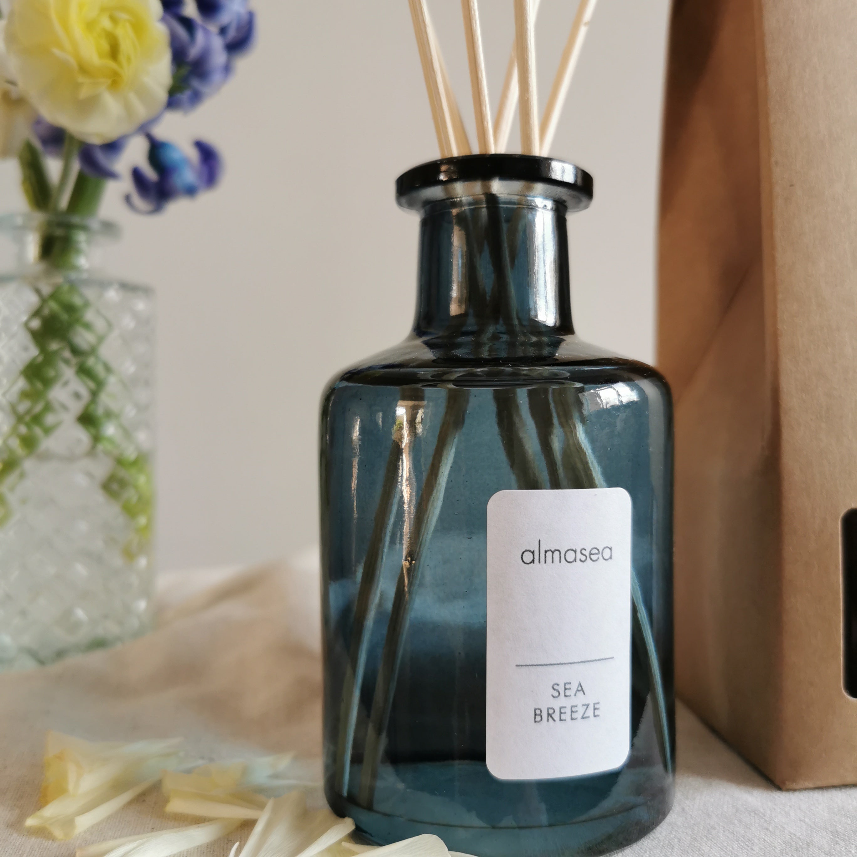 Sea Breeze Luxury Reed Diffuser 200ml with Essential Oils