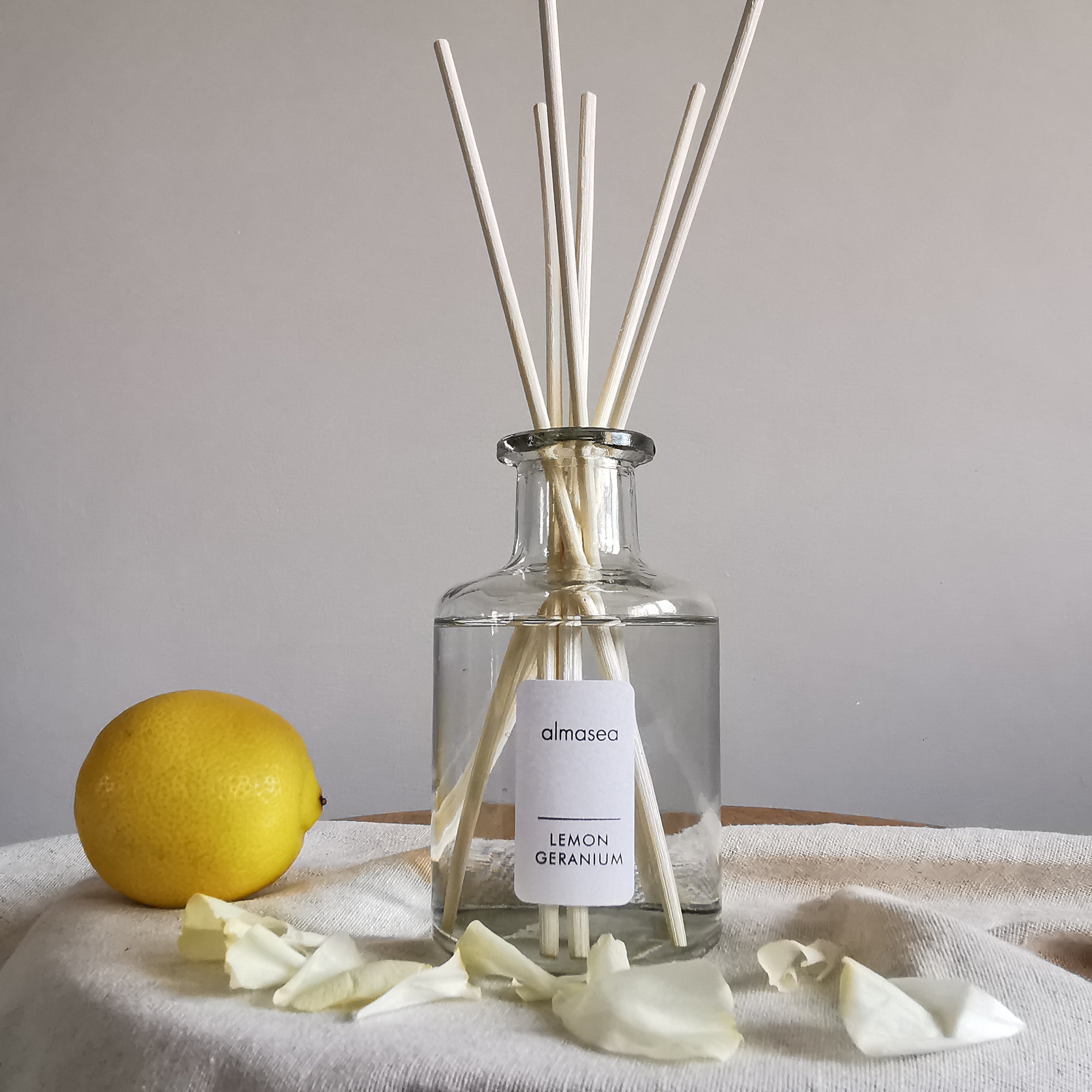 Lemon Geranium Reed Diffuser 200ml Essential Oils