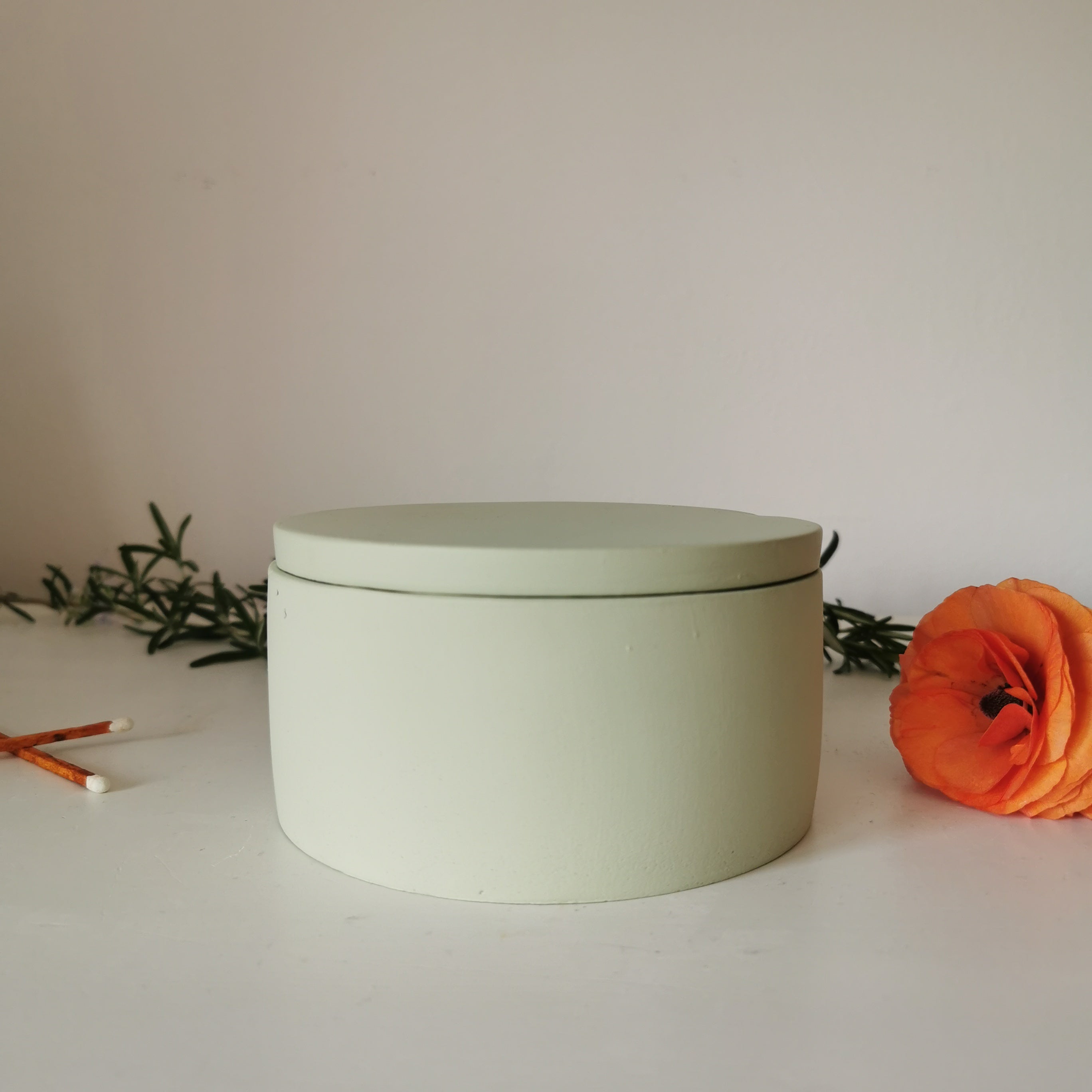 Hand poured Citronella Terracotta Pot Soy Candle