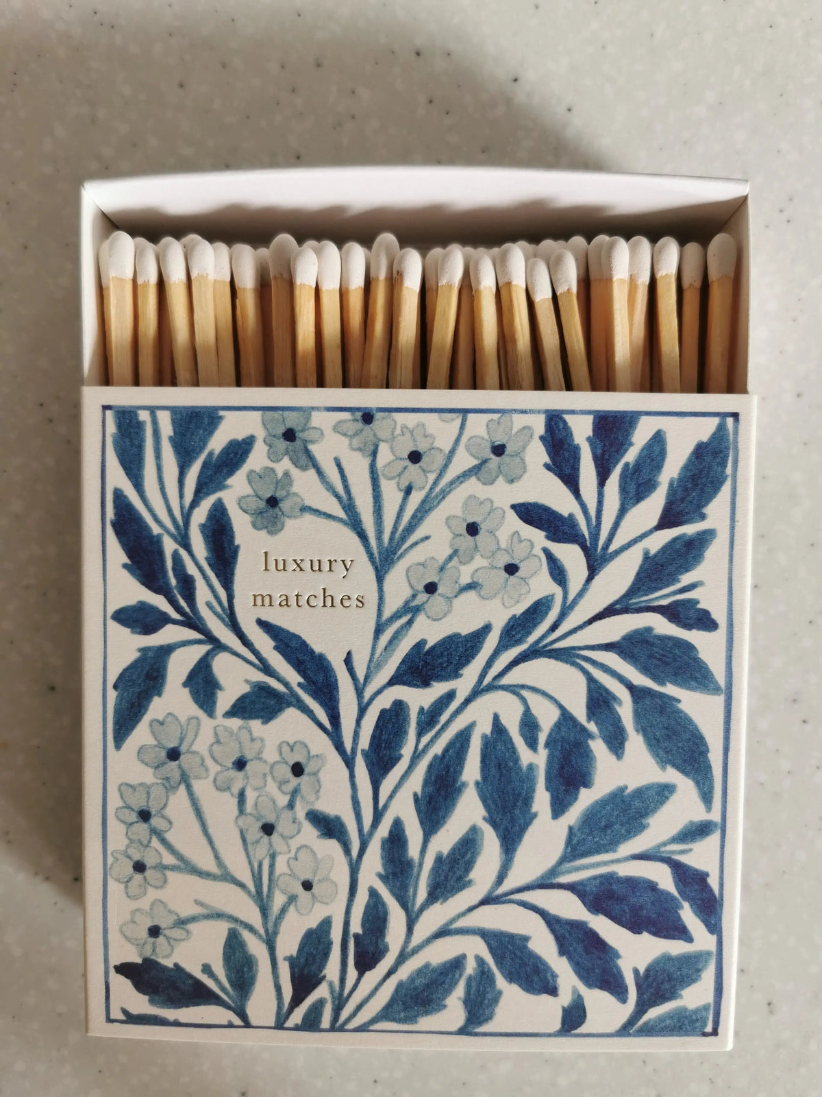 Archivist Matches Box – Portrait & Floral Long Matches   Handcrafted Sustainable Living  Almasea