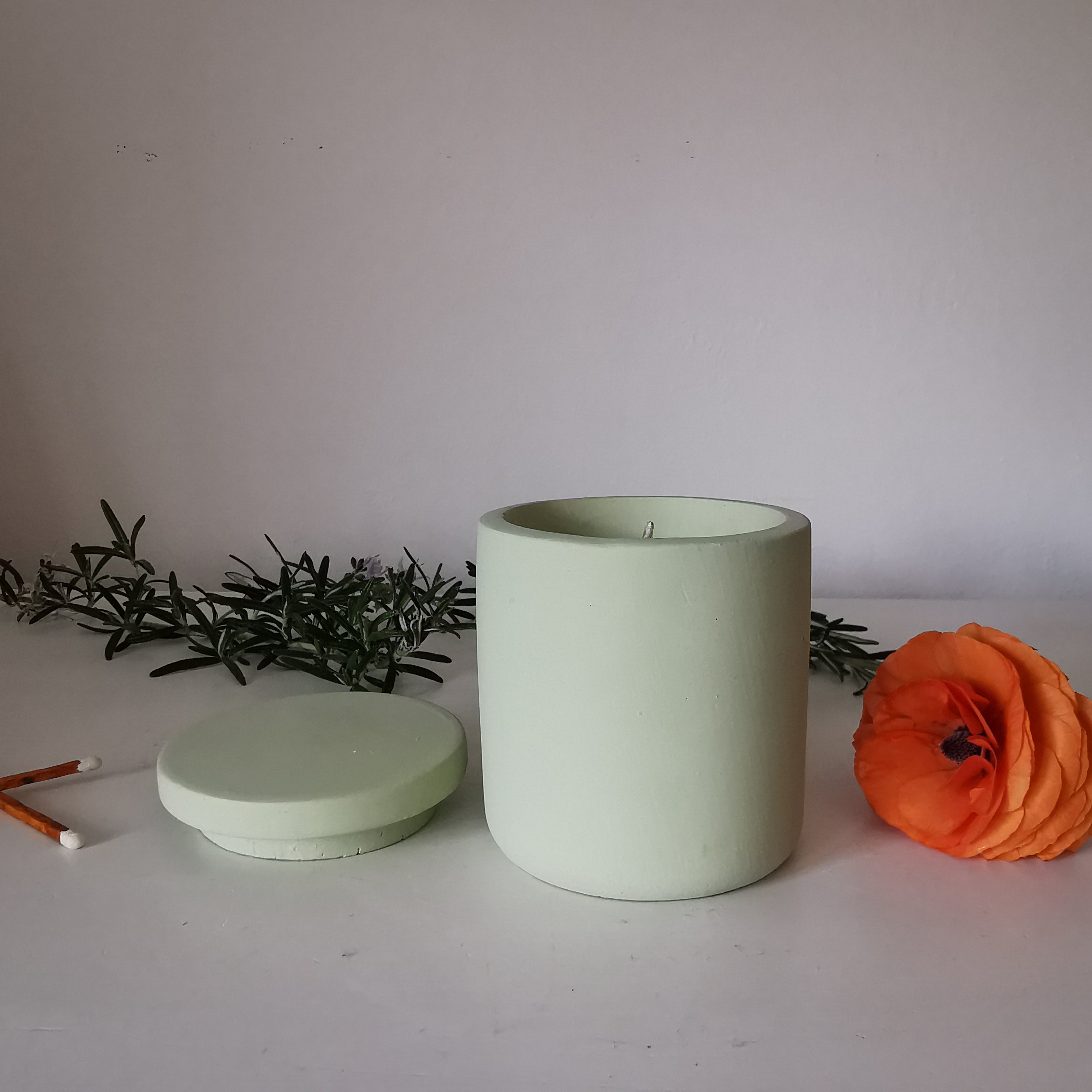 Hand poured Citronella Terracotta Pot Soy Candle