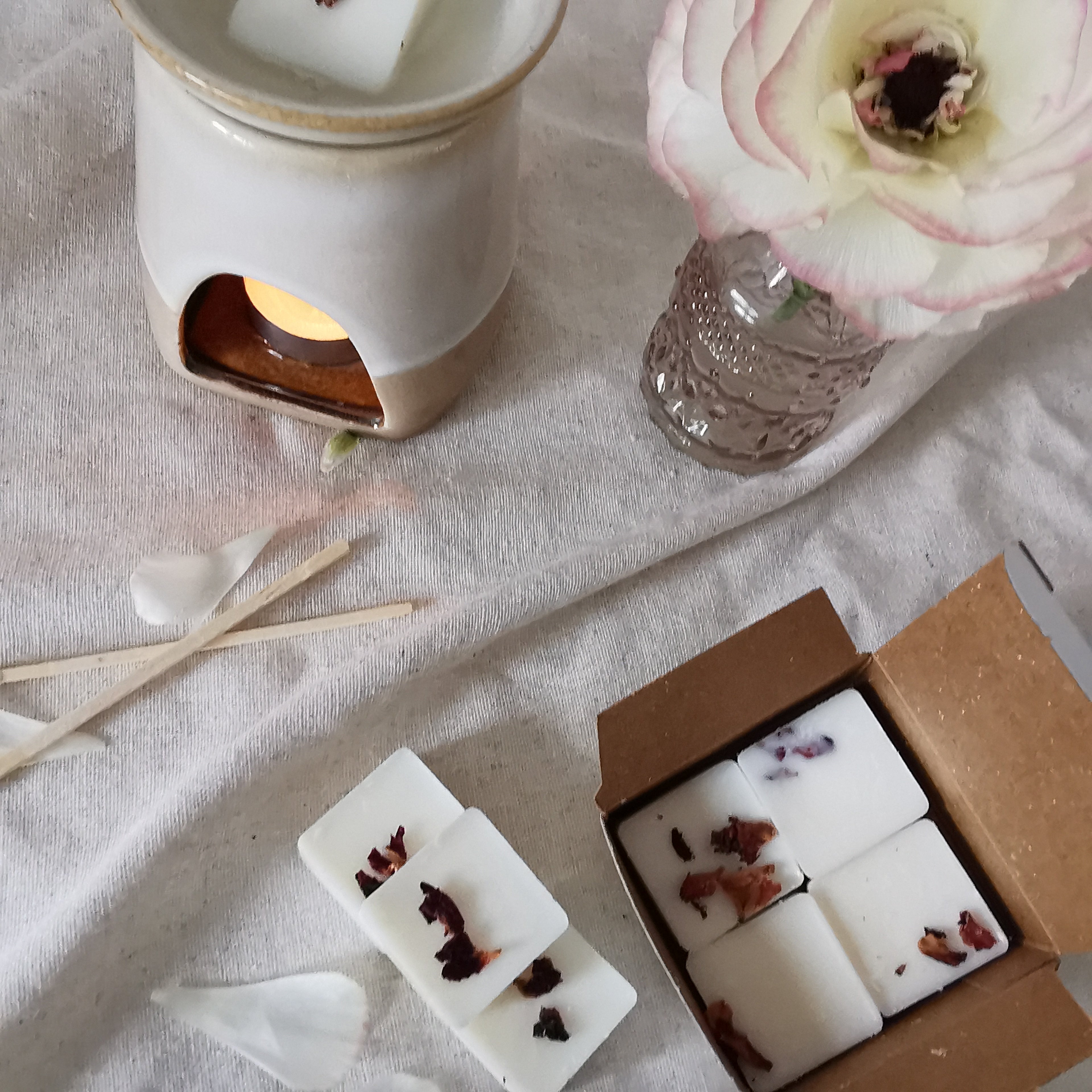Peony Luxury Hand poured Soy Wax Melts