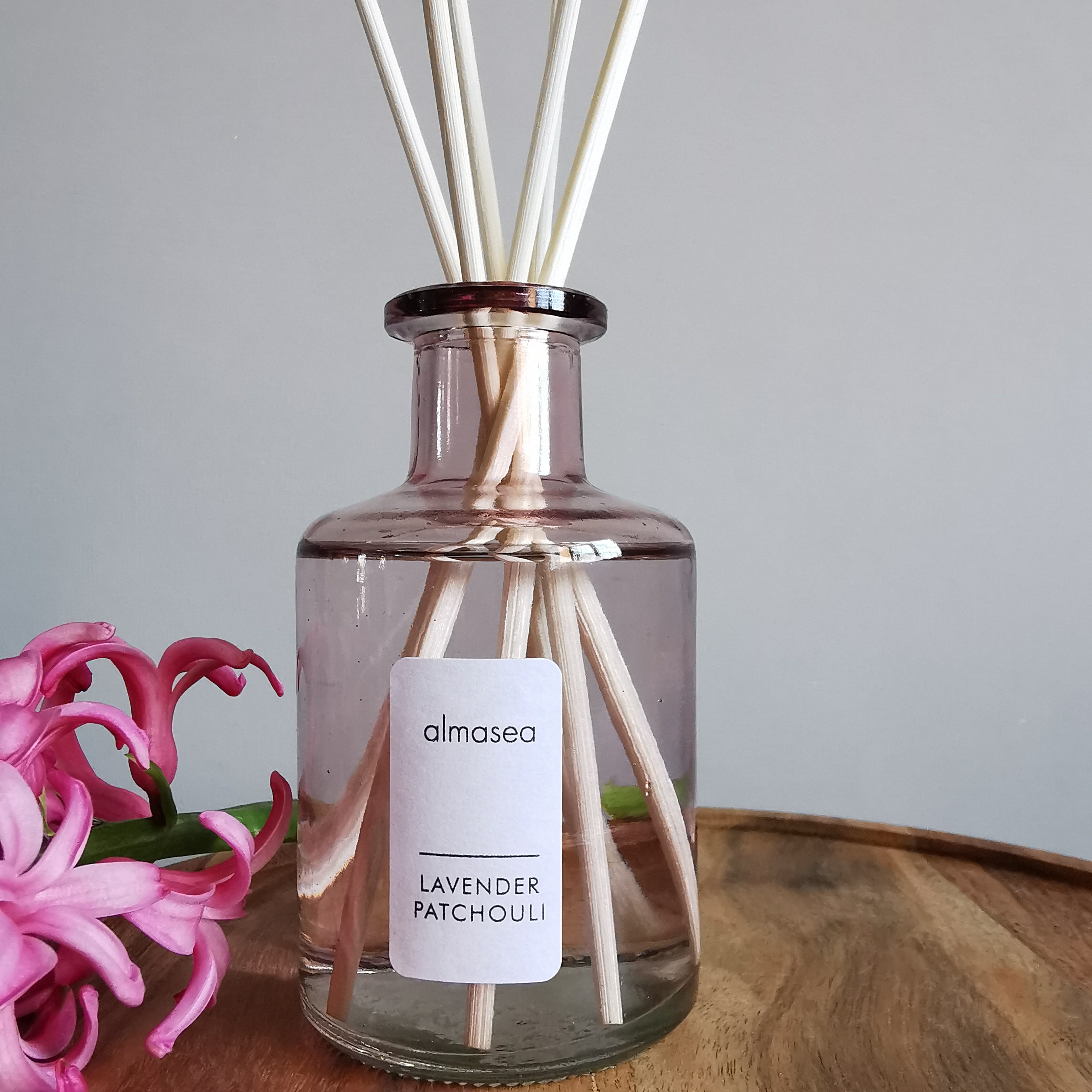 Lavender Patchouli Luxury Essential Oils Reed Diffuser 200ml