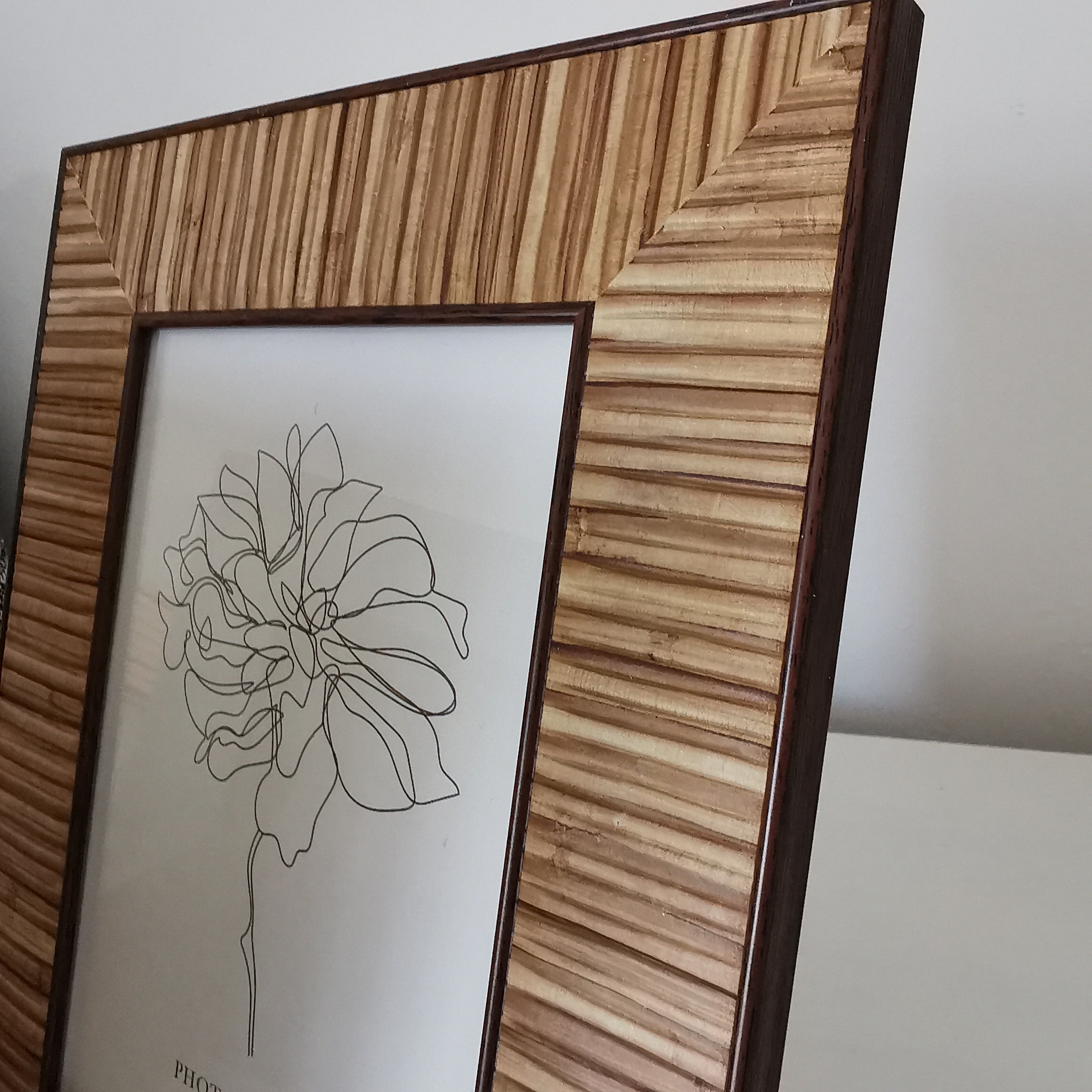 Panelled Photo Frames 6x4, 5x7
