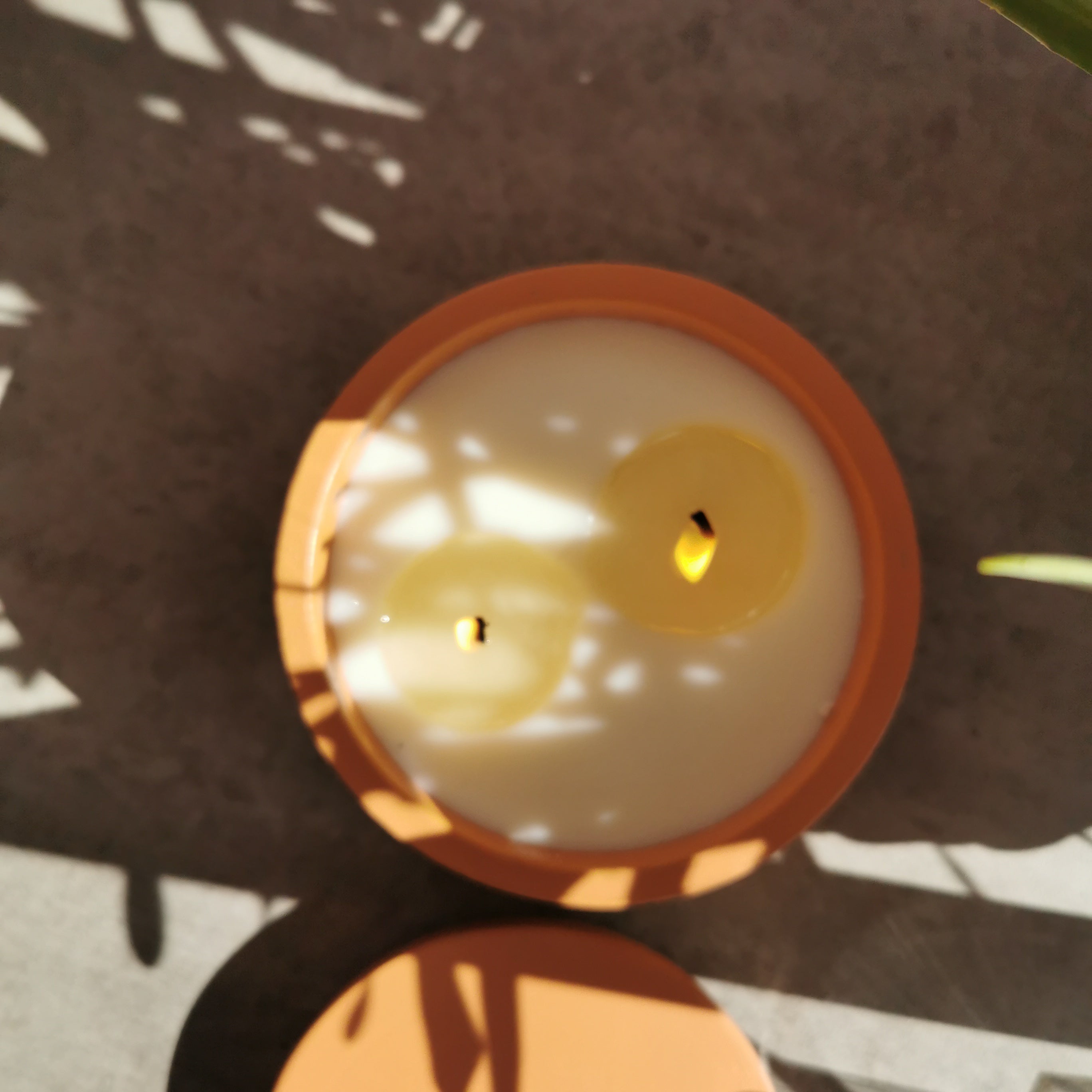 Hand poured Citronella Terracotta Pot Soy Candle