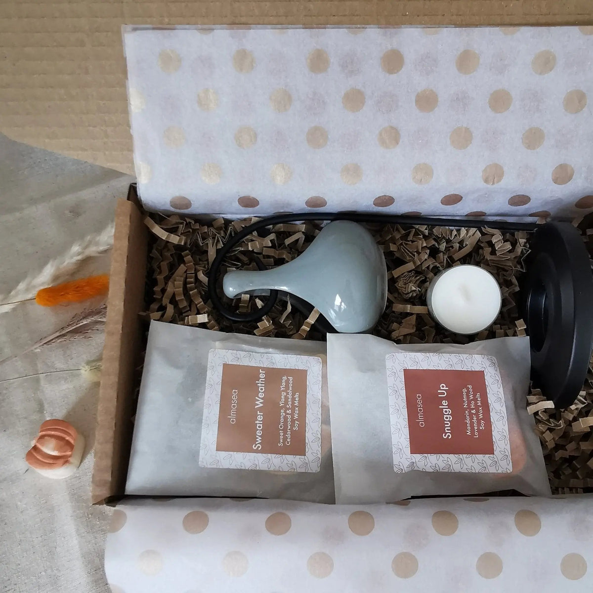 Teardrop Wax Burner Gift Set, photo 8 of 10