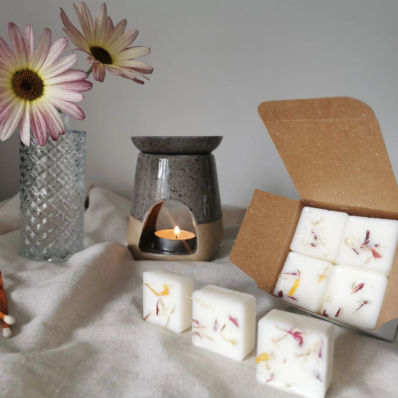 Lemon & Geranium Soy Wax Melts – Botanical Citrus & Floral   Handcrafted Sustainable Living  Almasea