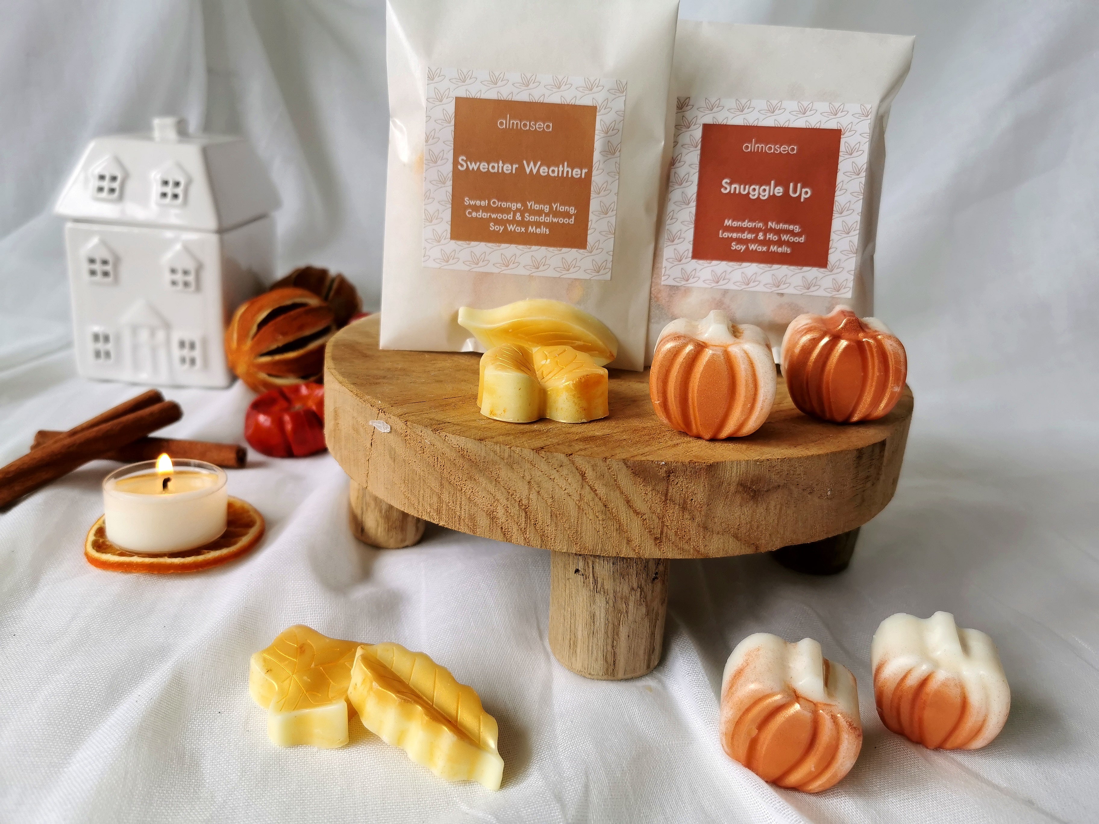 Seasonal Autumn Wax Melts Set