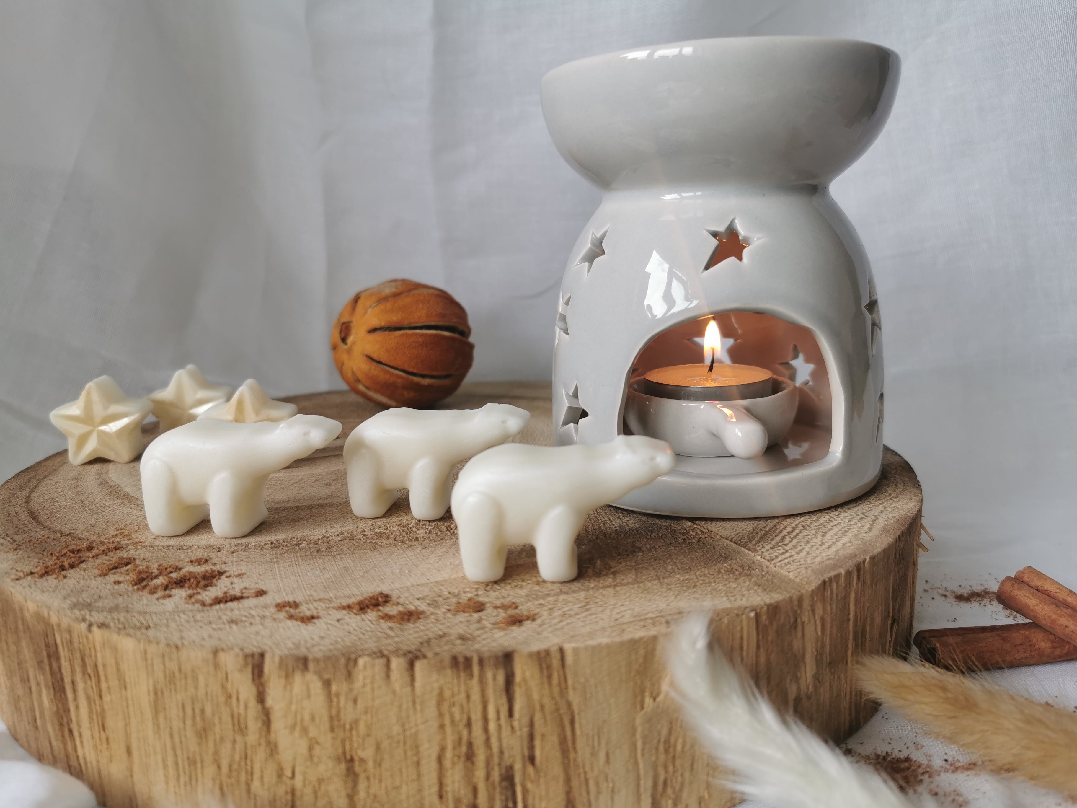 Grey Star Wax Melt Burner Gift Set