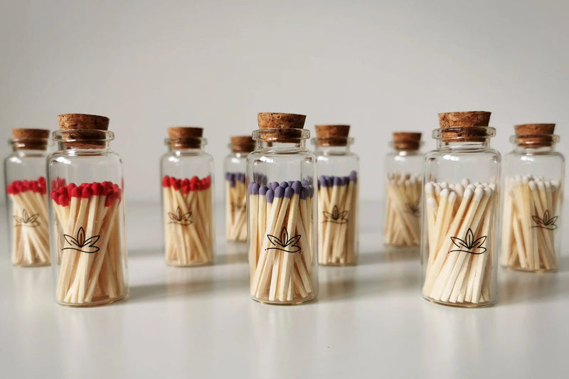 Fancy Coloured Matches   Handcrafted Sustainable Living  Almasea