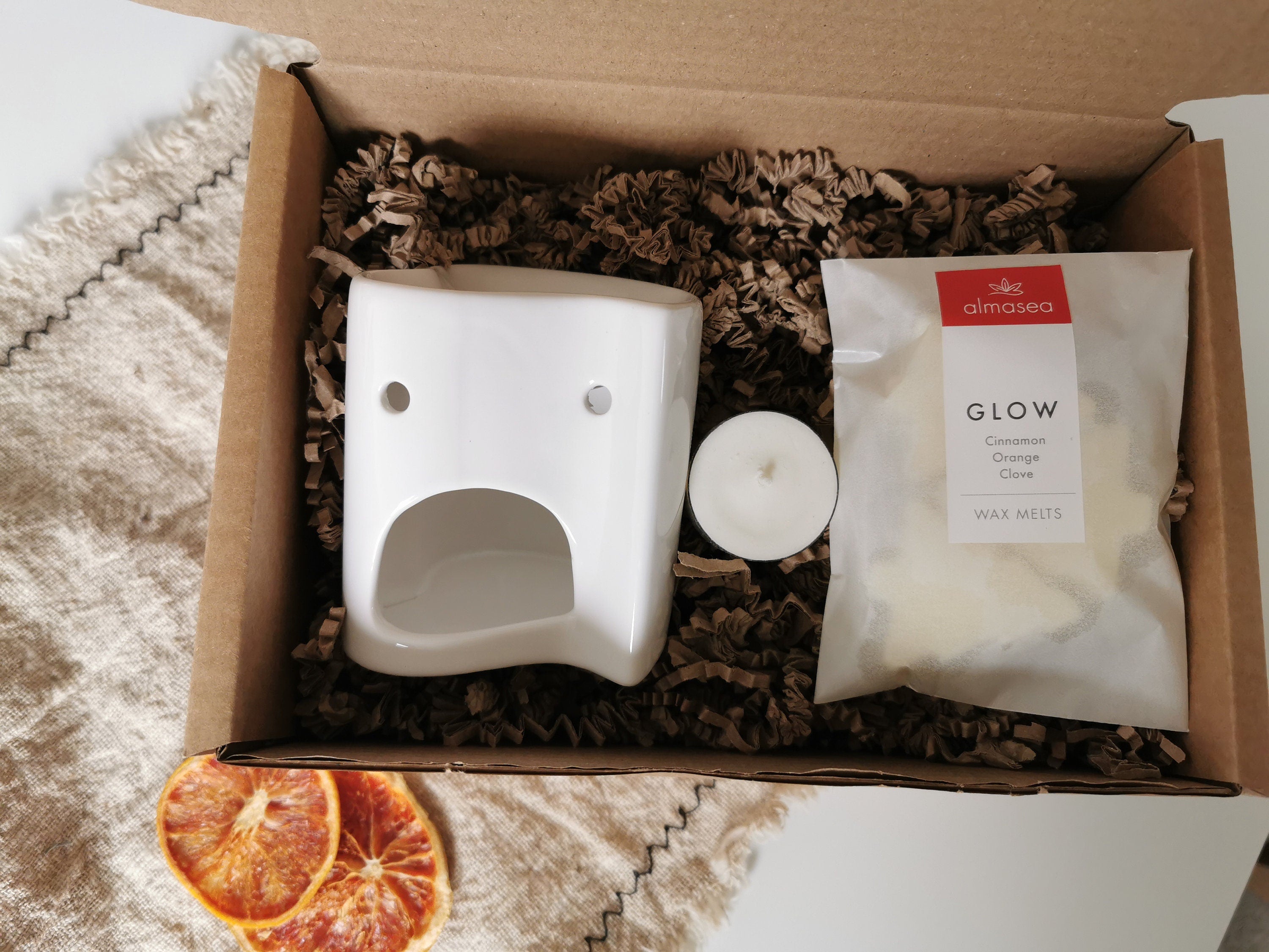 Wax Burner & Soy Melts Gift Box