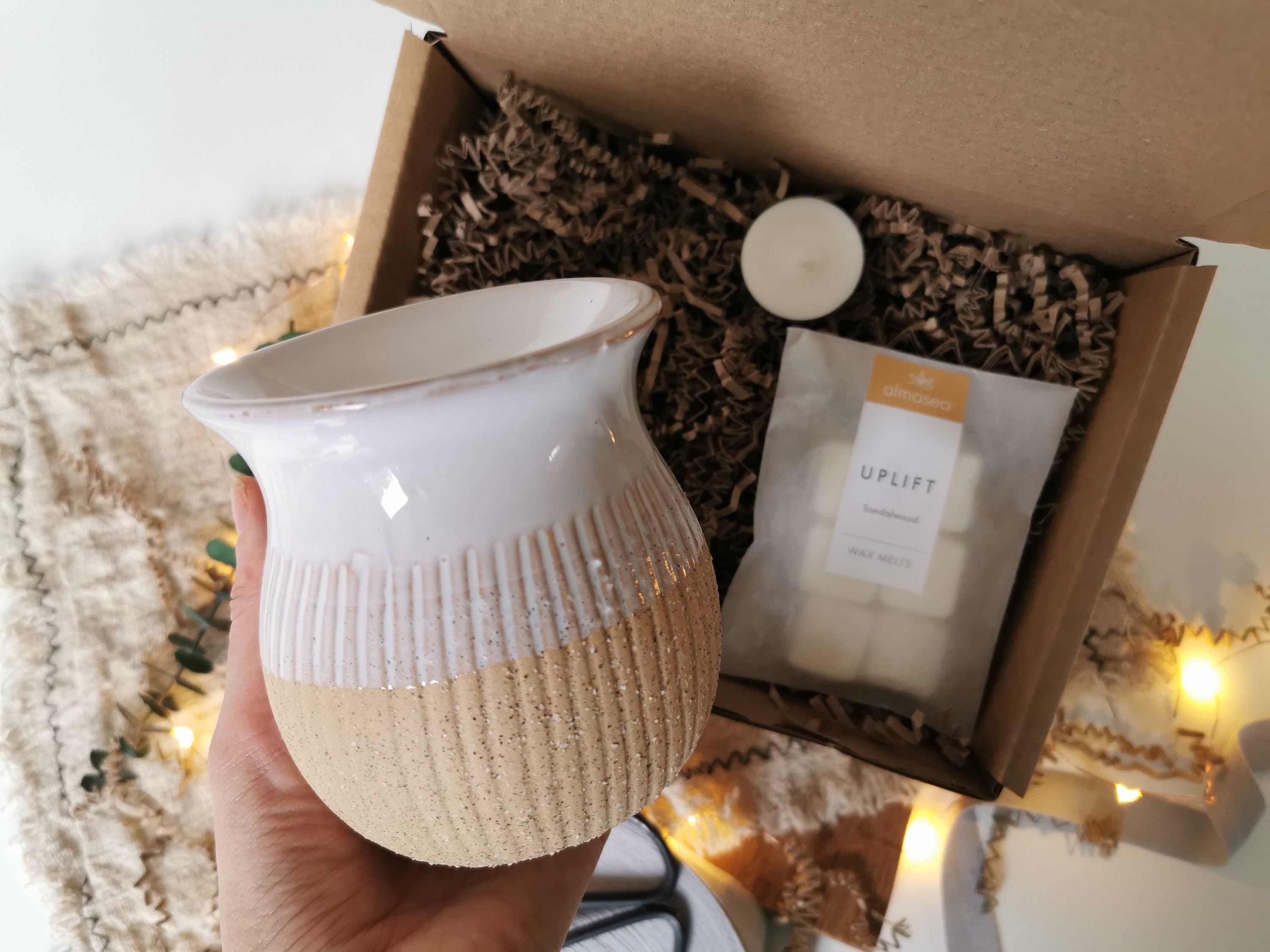 Wax Burner & Soy Melts Gift Box
