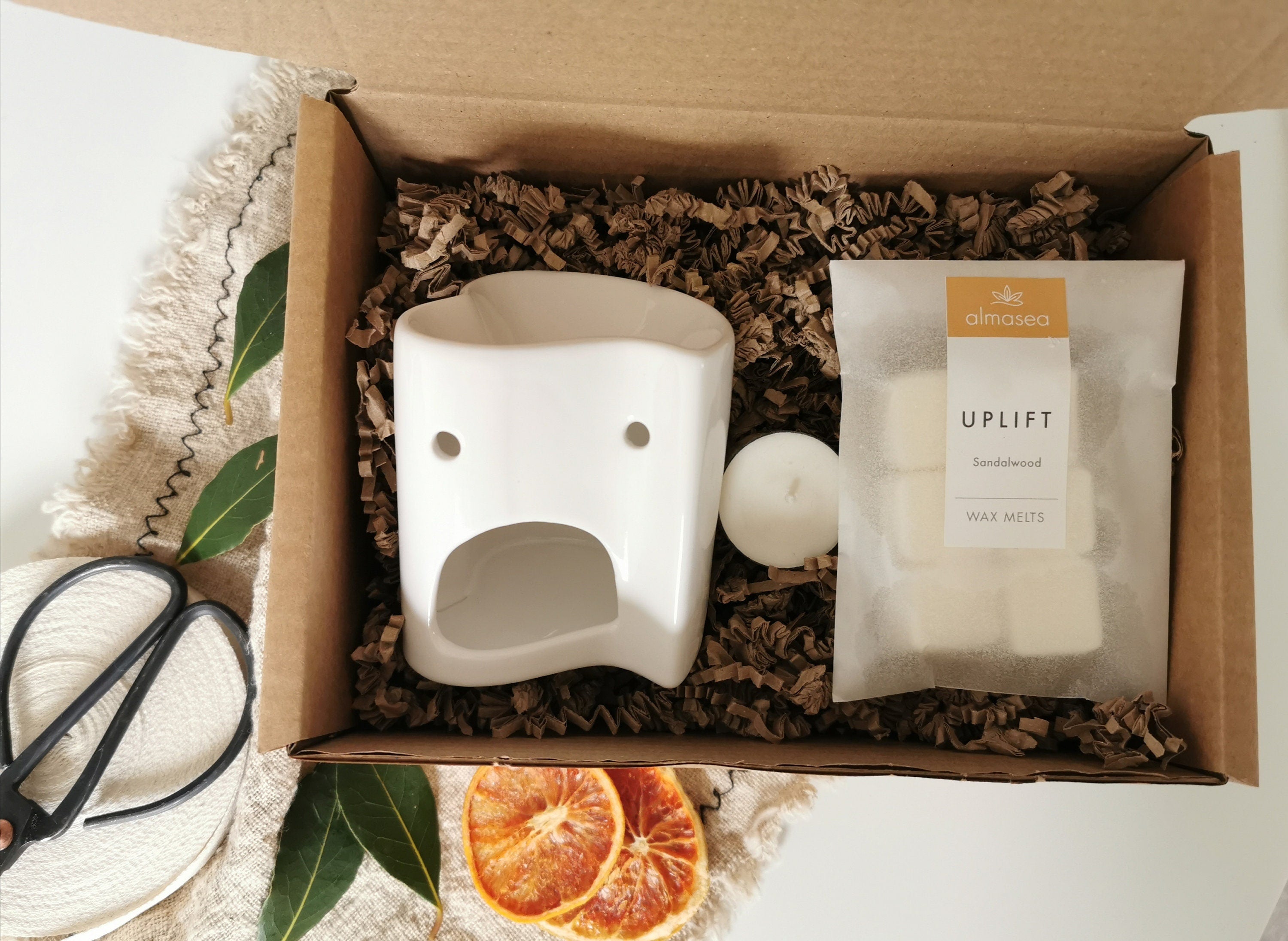 Wax Burner & Soy Melts Gift Box