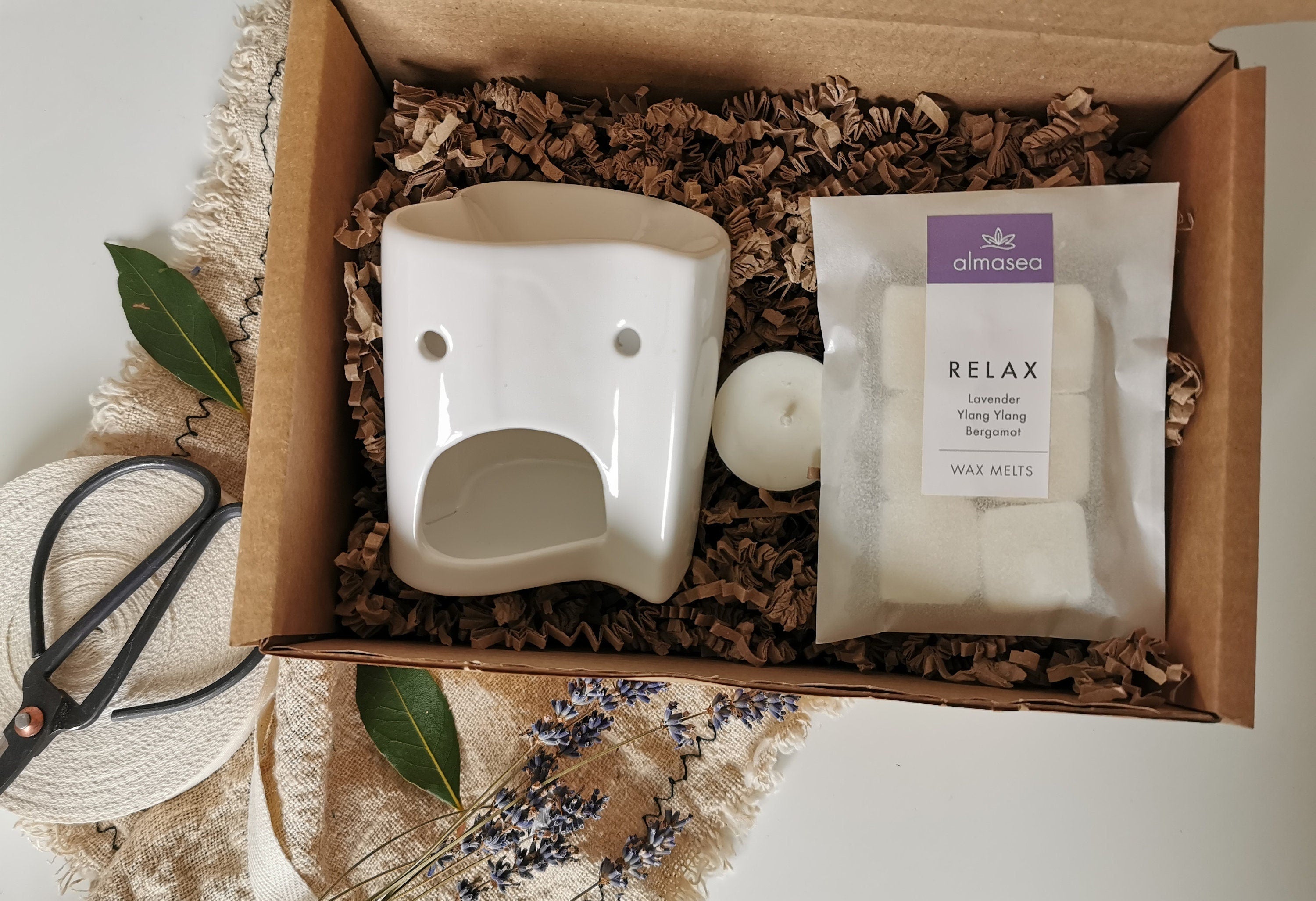 Wax Burner & Soy Melts Gift Box