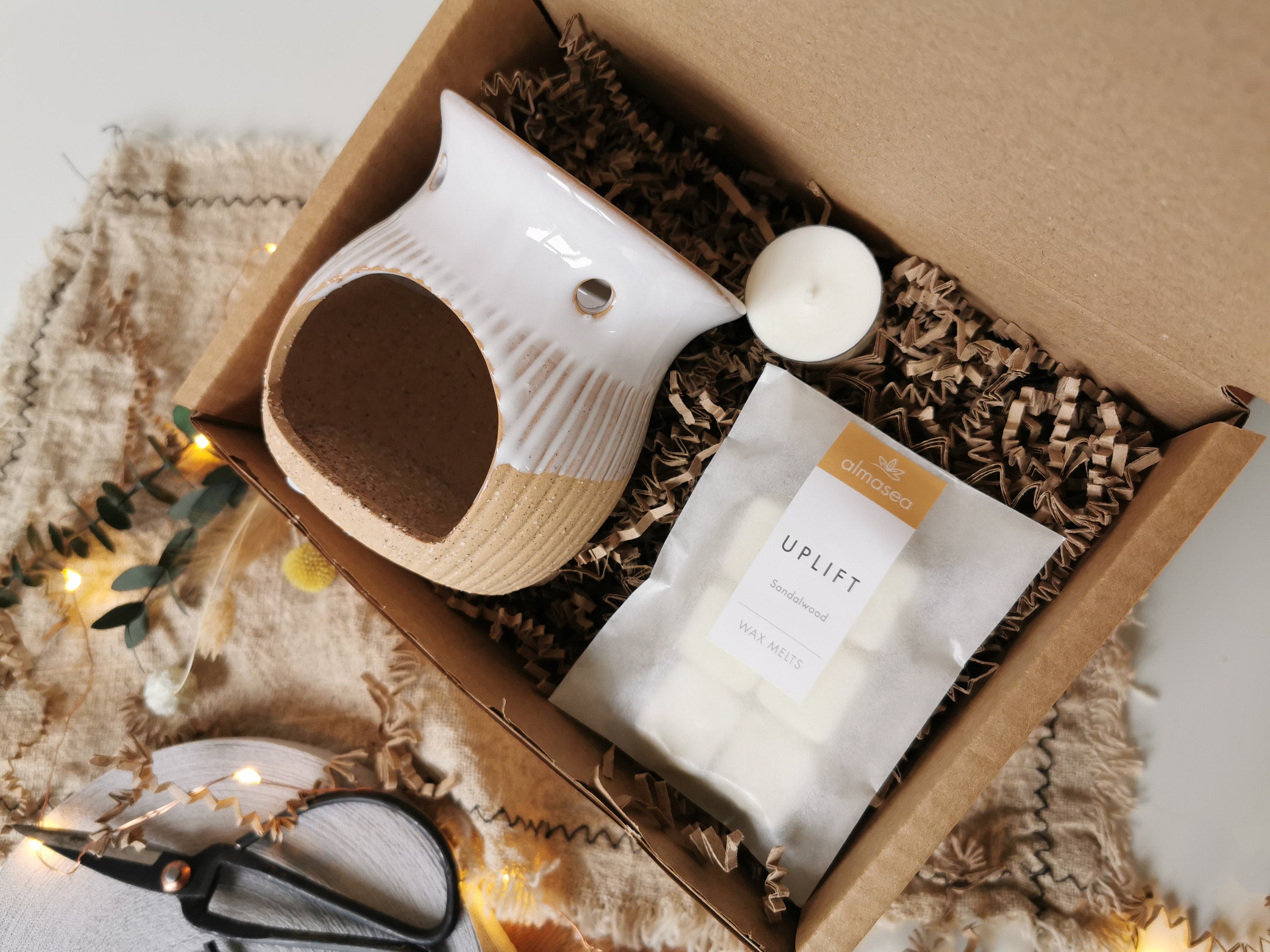 Wax Burner & Soy Melts Gift Box