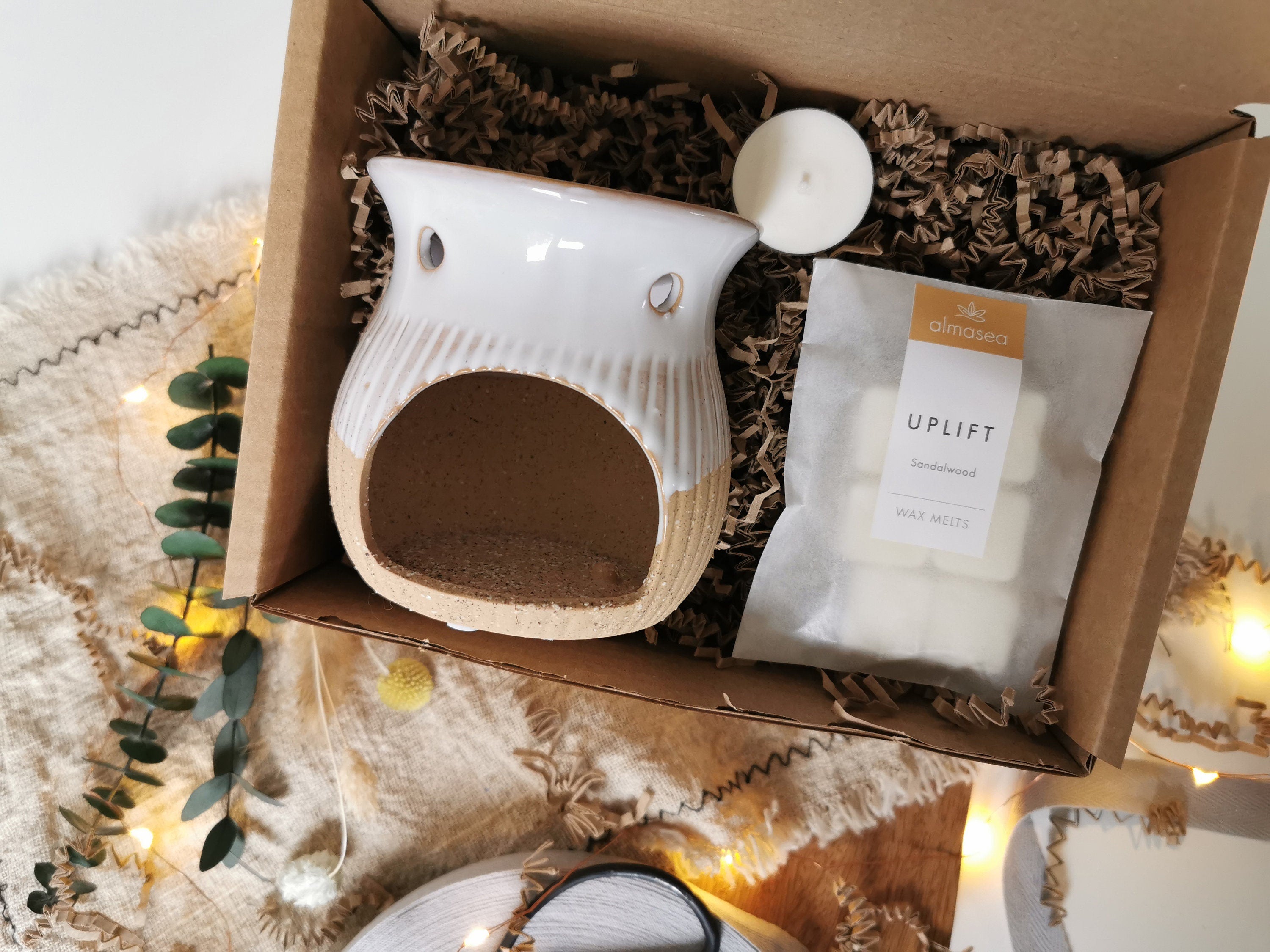 Wax Burner & Soy Melts Gift Box